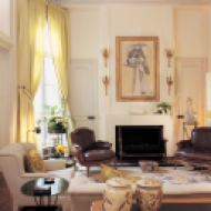 This Parisian living room — another project by Grange